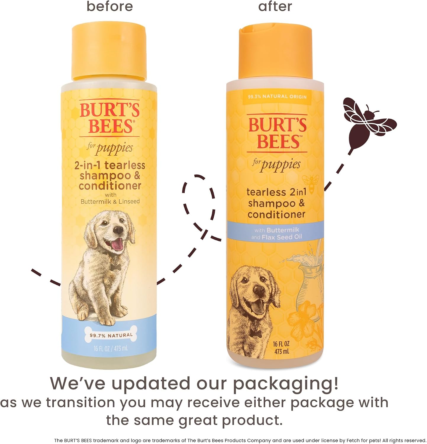 Burt's Bees Puppy Tearless Shampoo - Hình 2