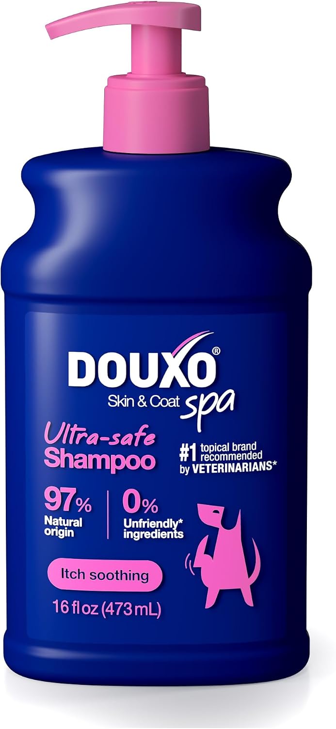 DOUXO S3 PYO Soothing Shampoo for Dogs & Cats - Itch Relief