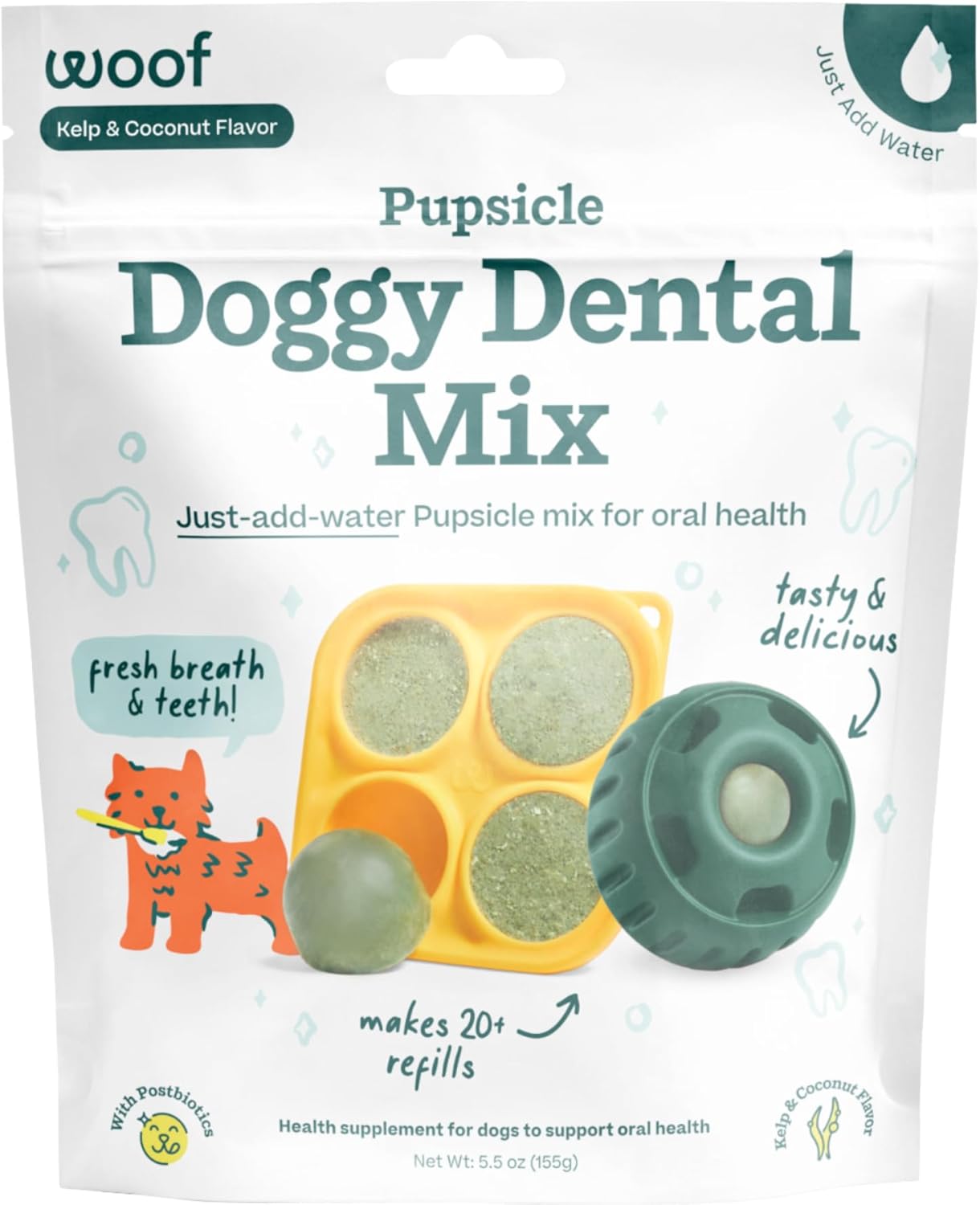 Woof Pupsicle Dental Mix